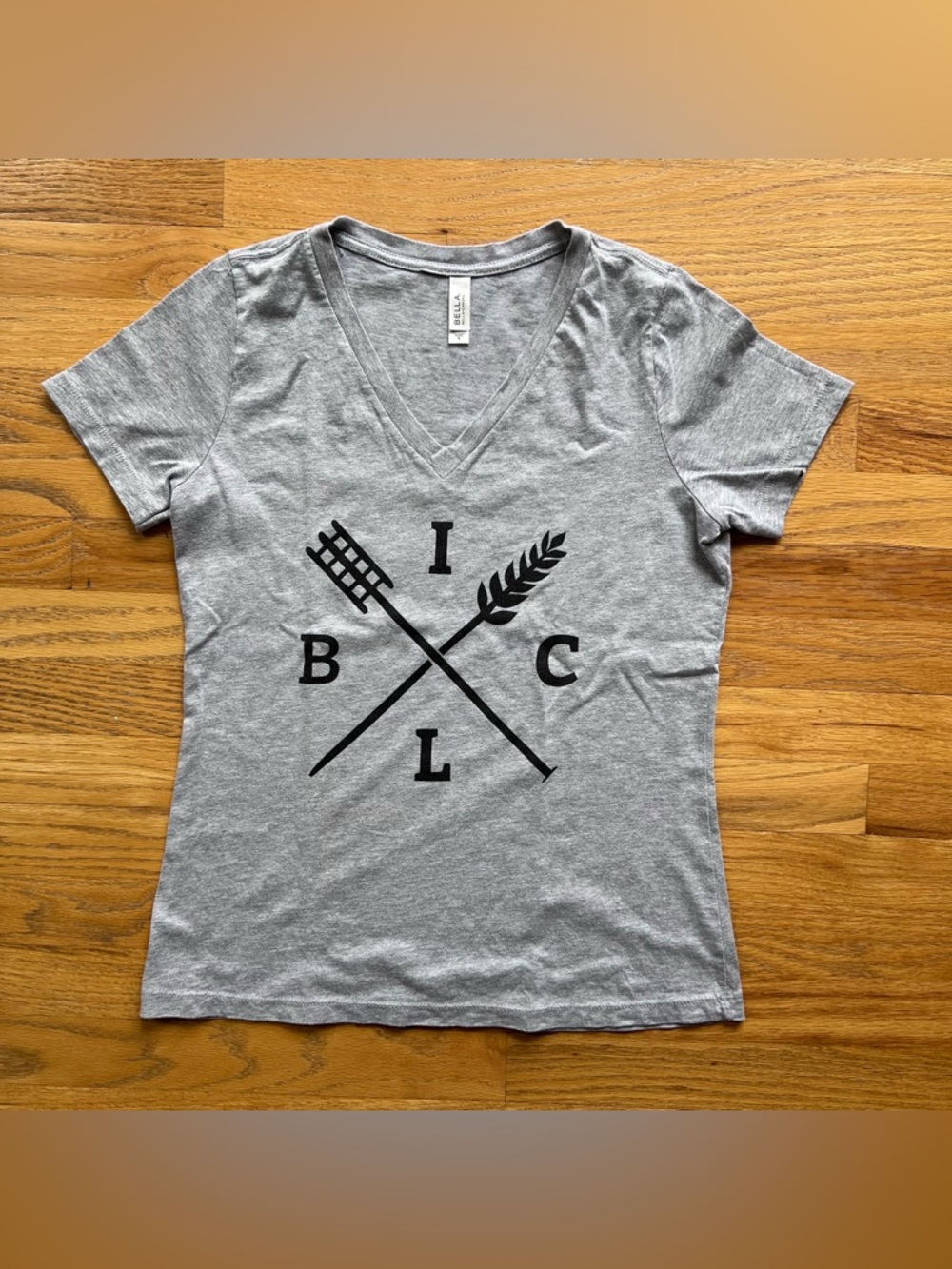 Bella Canvas In-Law Brewing Co. V-Neck Tee (Size S) – Chase Mills, NY